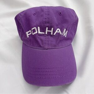 POLHAM‎ Vintage Purple Cap, OS, Stitched Purple Baseball Hat
